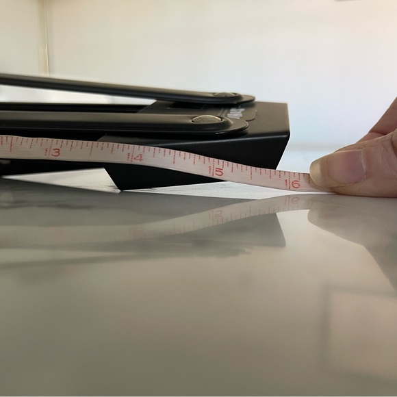 SoHo Urban Artist Black Aluminum Tabletop Ease - Picture 14 of 14